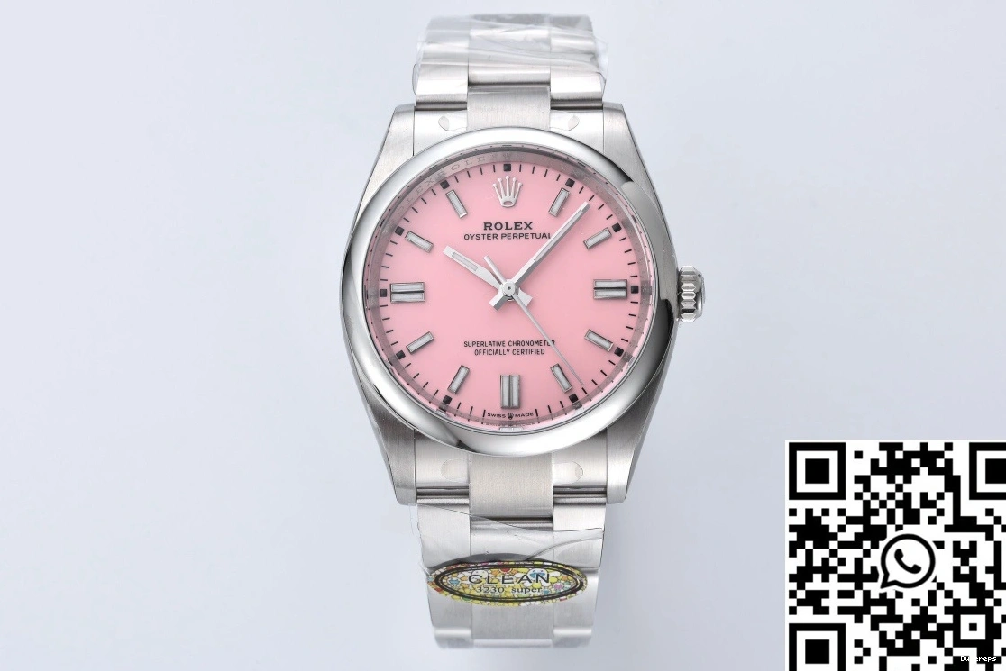 Oyster Rolex Dial M126000-0008 Perpetual Pink Factory Clean 41MM 0227